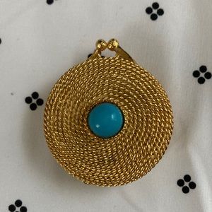 Vintage Estee Lauter compact powder in honey glow